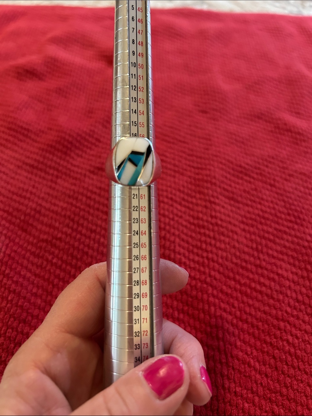Gorgeous Southwest 925 ring.  Sz 8.5/8.75.  Signed by artist.